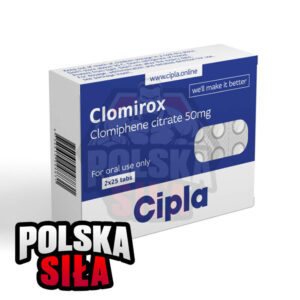 Cytrynian klomifenu Cipla Clomirox (50 mg - 25 tabl.)