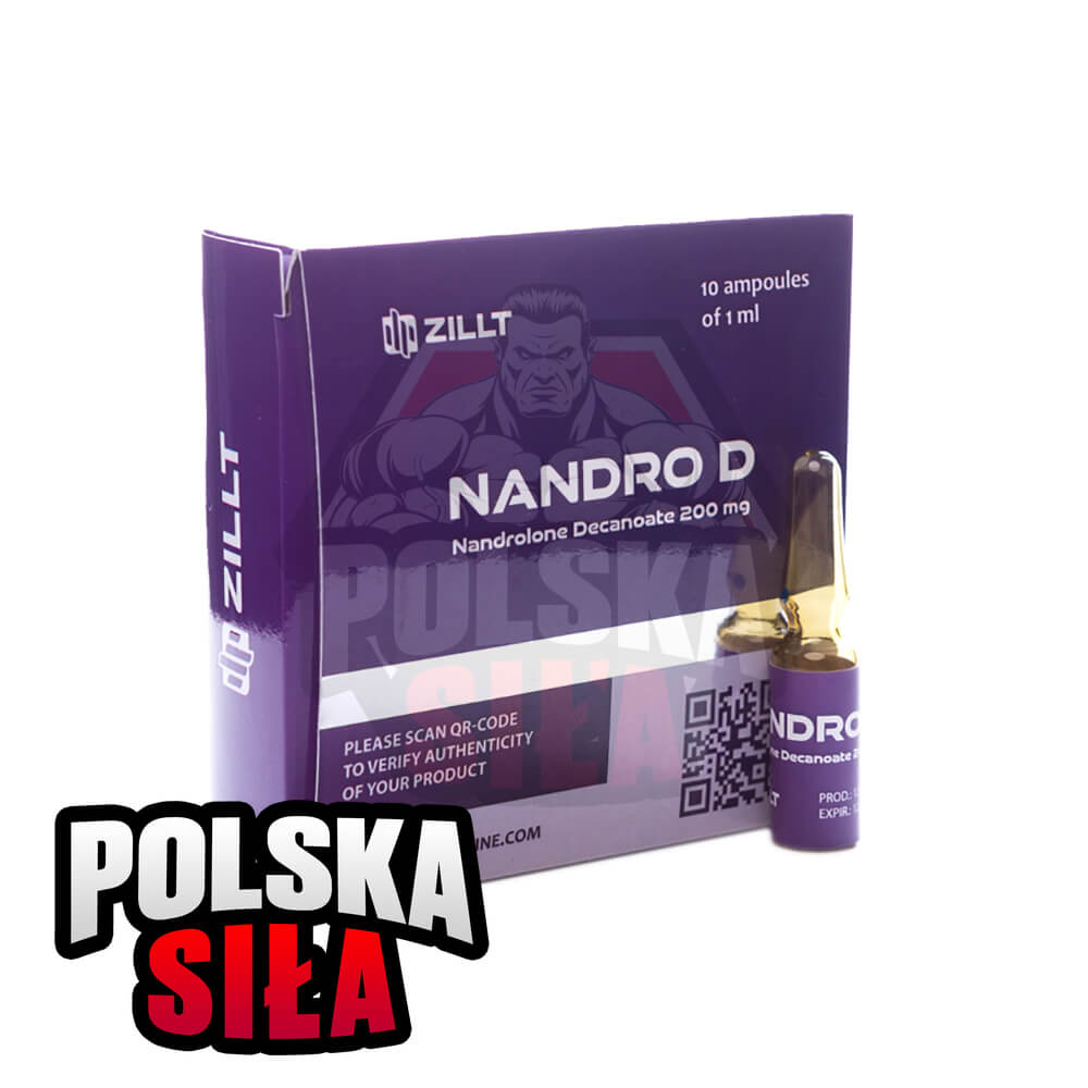 Nandrolon Decanoate Zillt Medicine Nandro D (200 mg/ml - 1 ampułka)