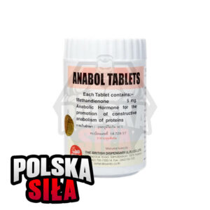 Methandienone British Dispensary Anabol (5 mg - 1000 tab)