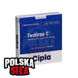 Testosteron Cypionate Cipla Testirox C (250 mg/ml - 5 ampułek)