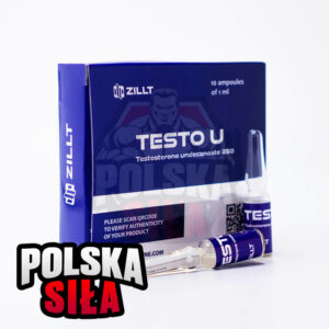 Undekanoat Testosteronu Zillt Medicine Testo U (250 mg/ml - 1 ampułka)
