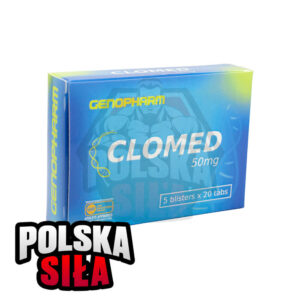 Cytrynian klomifenu Genopharm Clomed (50 mg - 20 tabl.)