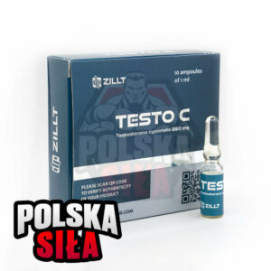 Testosteron Cypionate Zillt Medicine Testo C (250 mg/ml - 1 ampułka)