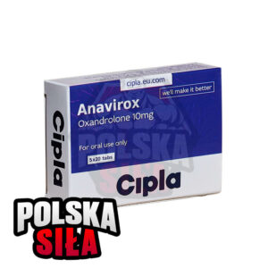 Oxandrolon Cipla Anavirox (10 mg - 20 tabl.)