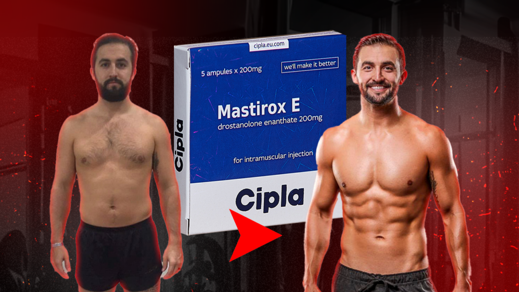 Wyniki cyklu ze sterydem Masteron: przed i po cyklu
