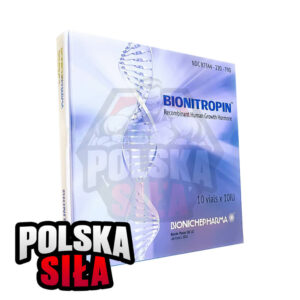 Hormon wzrostu Bioniche Pharma Bionitropin (100 jm - 10 fiolek)